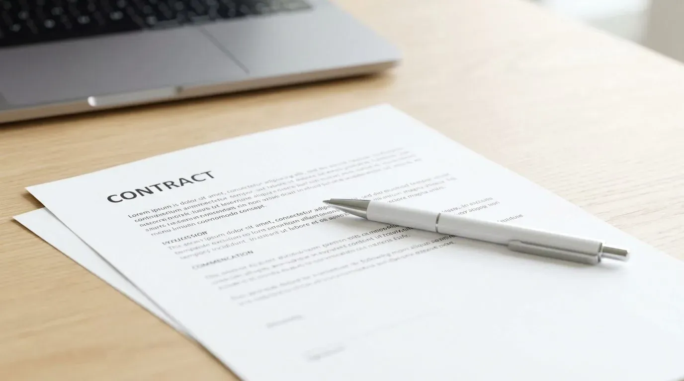 Wat spreek je af in een contract met een AI-bouwer?