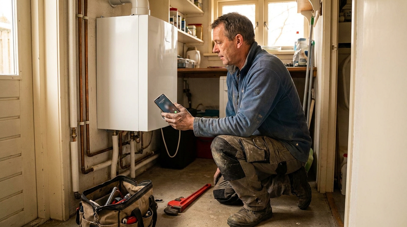 Digitale werkbon en 24/7 bereikbaar: wat een loodgieter met AI automatiseert
