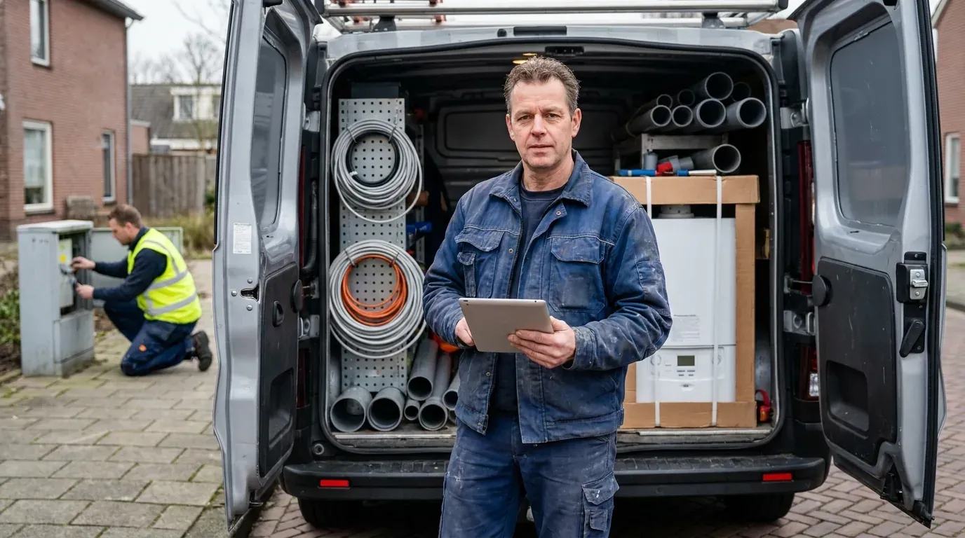 Software voor installateurs: grip op offerte, planning en onderhoud zonder zwaar ERP